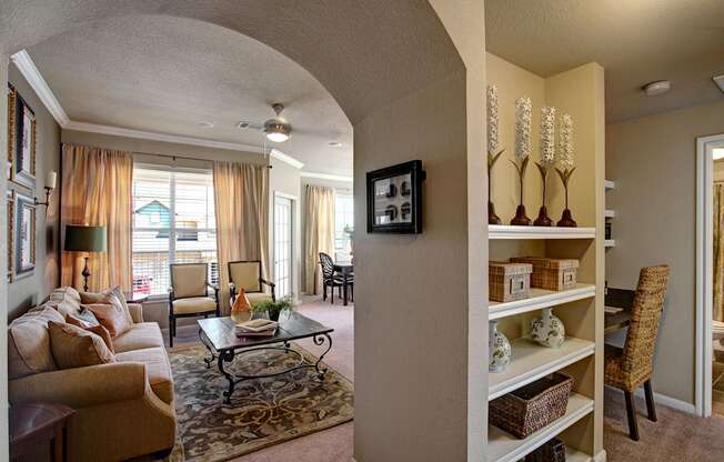 The Palms at Briarwood Living Area