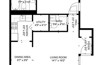 1 bed, 1.5 baths, 798 sqft, $995, Unit 8718-23