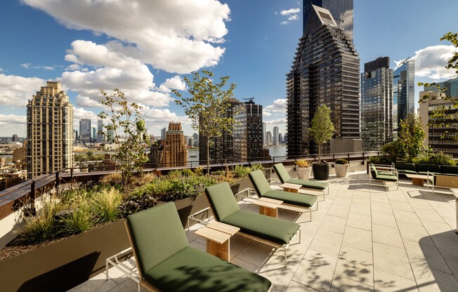 Elevate your lifestyle at Anagram Turtle Bay, where modern design meets urban tranquility. Enjoy stunning views and a beautifully landscaped rooftop terrace, perfect for relaxation. Your ideal city retreat awaits—schedule a tour today!
