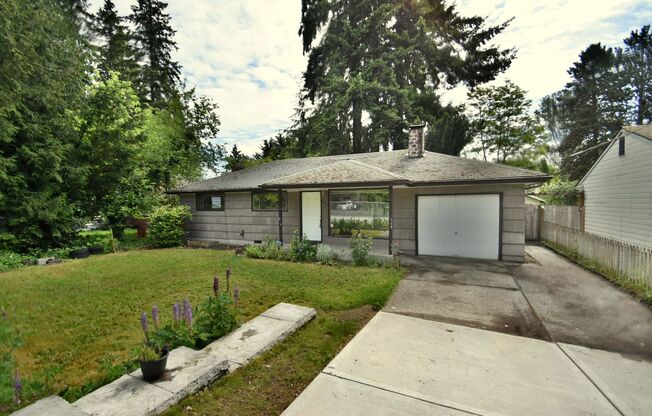 3bd/1ba Seattle Home