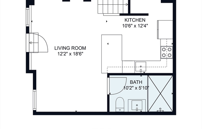 2 beds, 1.5 baths, 948 sqft, $2,700, Unit 1