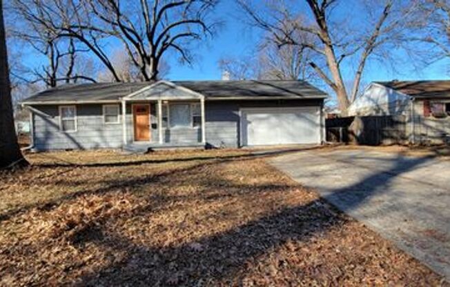 Beautiful Blue 3 Bed 1 Bath Home
