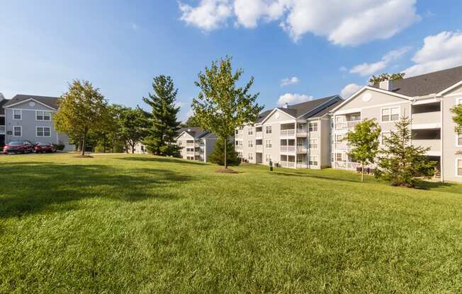 This is a photo of building exteriors/grounds at Trails of Saddlebrook Apartments in Florence, KY.