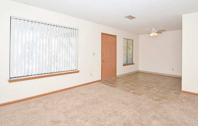 Jordan Mills Living Room and Entry Way