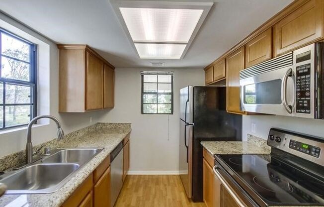 Desirable Rancho Rancho Bernardo 2 bedroom 2 bath 2nd floor condo.