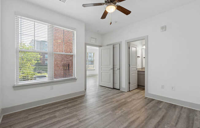 Bedroom with Hard Surface Flooring