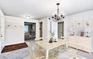 Maison Imperial Model Dining Room