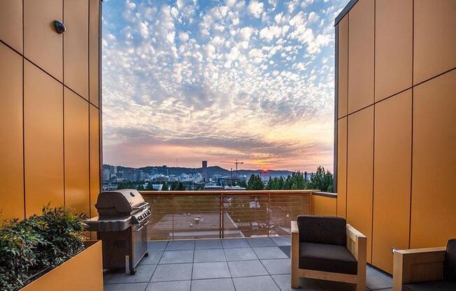 Rooftop Lounge at Lower Burnside Lofts, Oregon, 97214