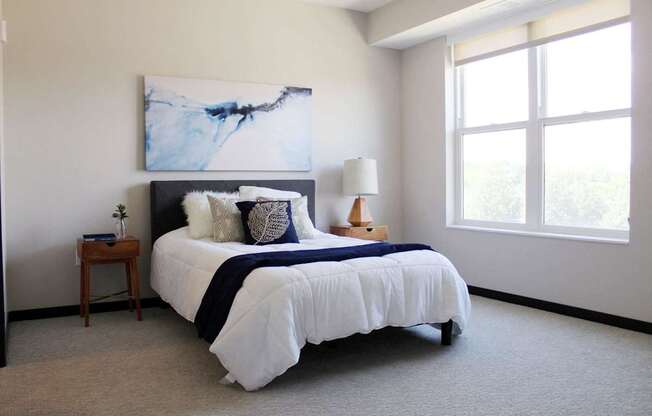 Private Master Bedroom at The Shoreham, St. Louis Park, MN