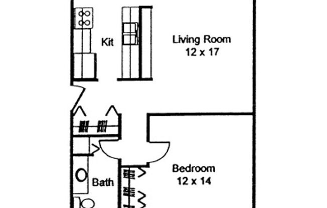 1 bed, 1 bath, 720 sqft, $1,325, Unit 351-F