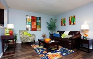 Eastgrove Apartments Model Living Room