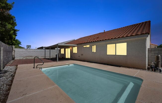 4 Bed/ 3 Car Garage/ Pool Ready for you to call home.