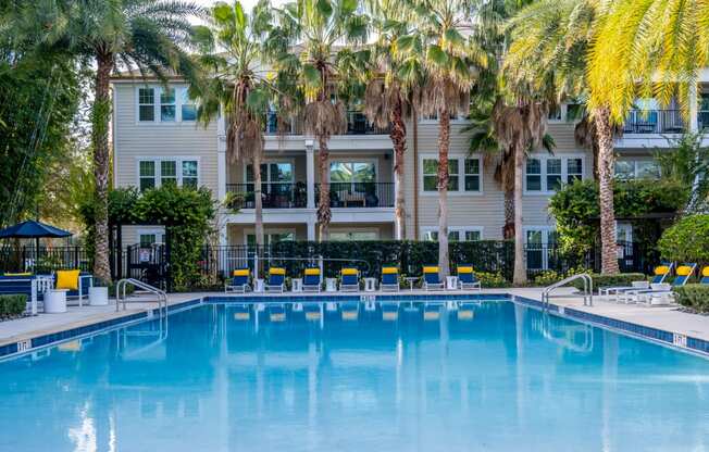 Pool View at Sancerre at Sand Lake Apartments