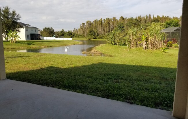 Lovely Four Bedroom with Pond View