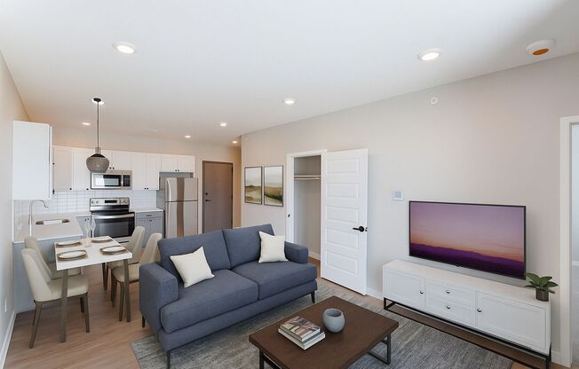 1 bed, 1 bath, 667 sqft, $1,199, Unit 424