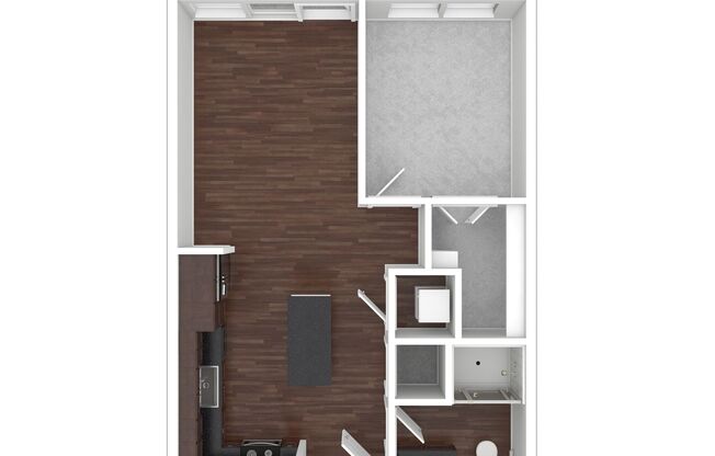 1 bed, 1 bath, 630 sqft, $1,485