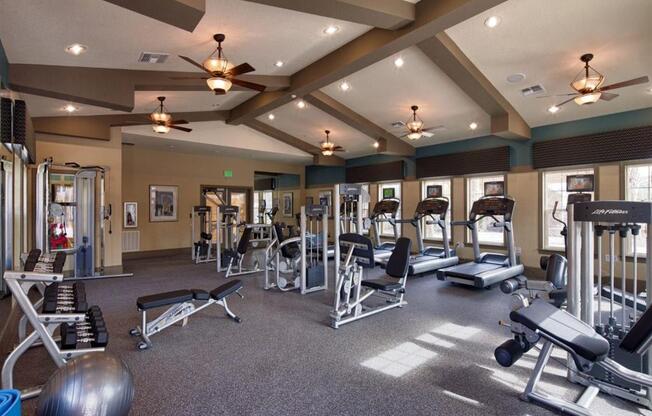 Fitness Center at Bennett Creek Apartments in Jacksonville FL