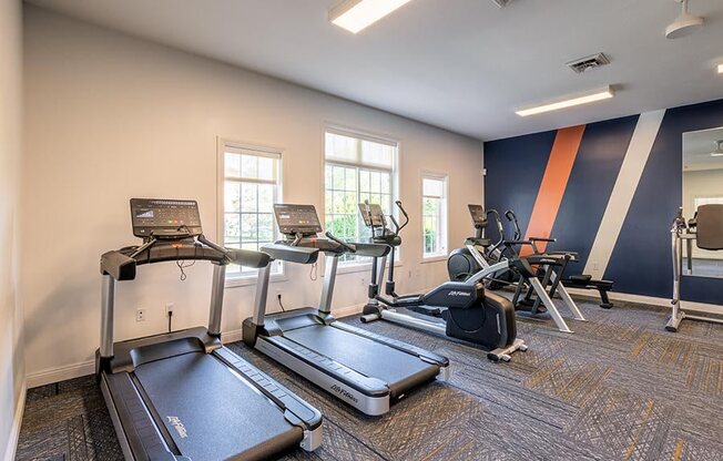 State-of-the-art fitness center.