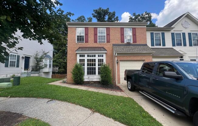 Beautiful End of Group 3bd 2/2bth Townhome with attached 1 Car Garage in Owings MIlls New Town