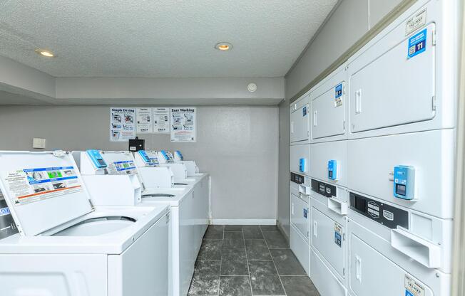 CONVENIENT LAUNDRY FACILITY