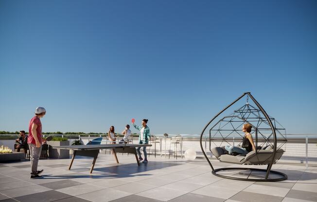 Rooftop area view at Marina Square, Washington, 98337