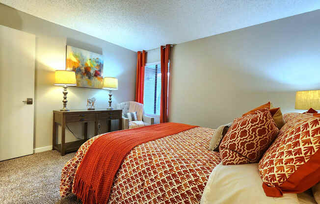 Bedroom at Ovation at Tempe Apartments in Tempe Arizona