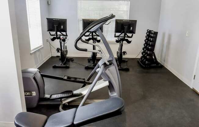 our gym has a lot of equipment for your use