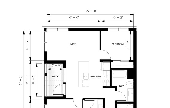 2 beds, 2 baths, 873 sqft, $4,450, Unit 502