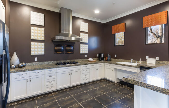 Resident Lounge Kitchen