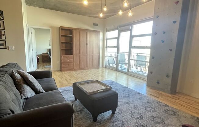 Available May 10th, 2025-Beautiful and Spacious One Bedroom Furnished Condo in the Peloton 12 month lease
