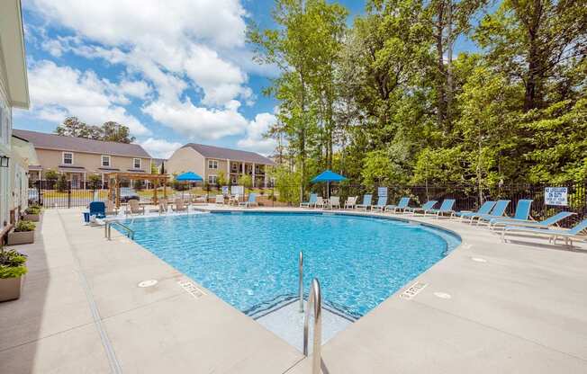 Sparkling Pool at Helena Springs, Georgia