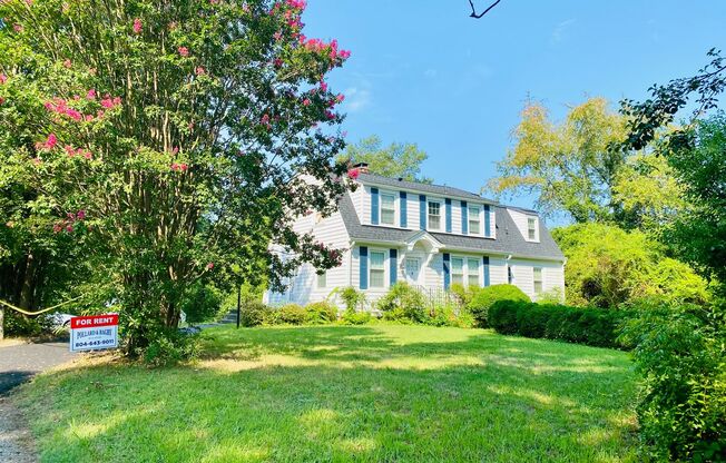 Charming 4bdrm/1.5bth Colonial Located in the West End of Henrico County!!