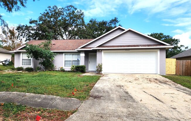 Quiet Neighborhood; Fenced-in Yard, Covered Patio; Ceramic Tile; Laundry Connections