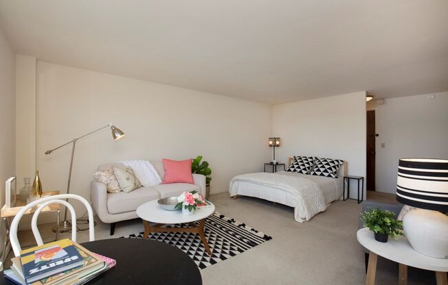 Studio, 1 bath, 423 sqft, $1,375, Unit 105