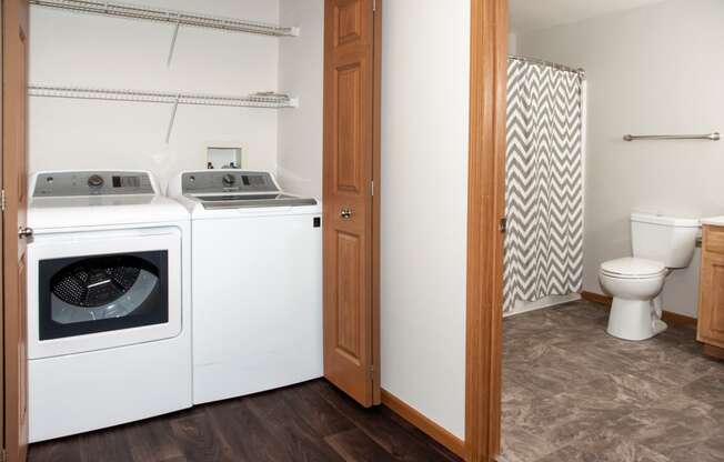 full size washer and dryer