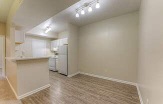 One and two bedroom apartment homes featuring efficient appliances, hardwood floors, walk-in closets, washer and dryer connections and much more at Parham Pointe Apartments in Little Rock, AR