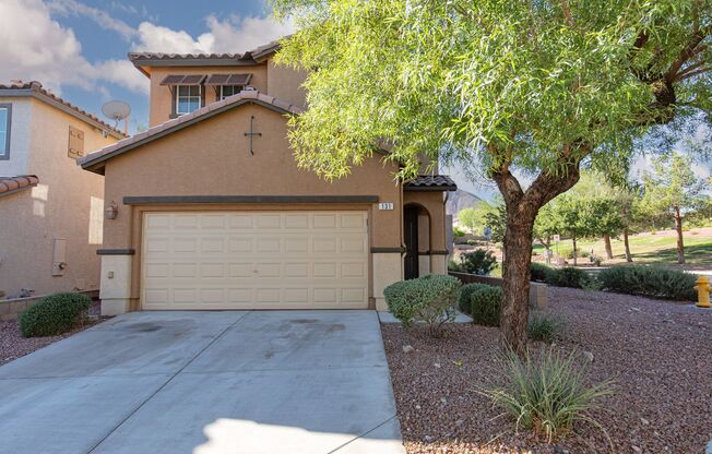 Well maintained home in gated Henderson resort like community