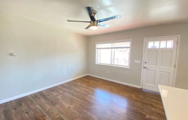 Upstairs One Bedroom Apartment Home! On Site Laundry! Assigned Parking!