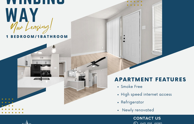 1 bed, 1 bath, 486 sqft, $729, Unit 120
