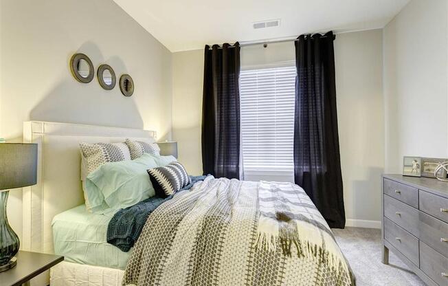 Contemporary Bedroom Design at Whetstone Flats, Nashville, Tennessee