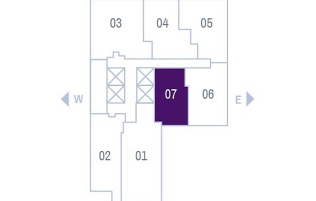 Studio, 1 bath, 408 sqft, $3,625, Unit 2207