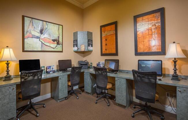 Cyber Cafe with Four Work Stations at Courtney Bend, South Carolina, 29927