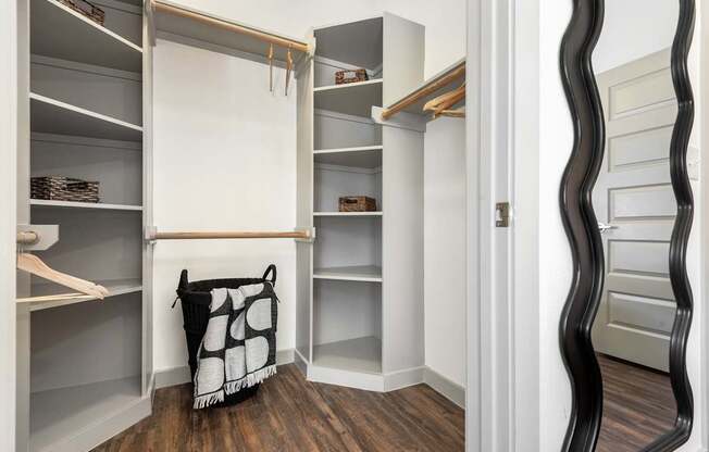 Large Closet with Built-Ins and Plenty Of Storage