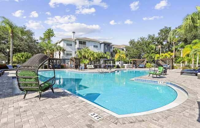 the swimming pool at the resort at longboat key club