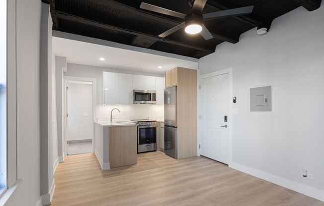 Studio, 1 bath, 250 sqft, $1,365, Unit 5B