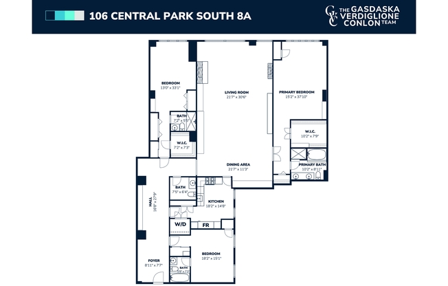 3 beds, 3.5 baths, 2,900 sqft, $20,000, Unit 8A