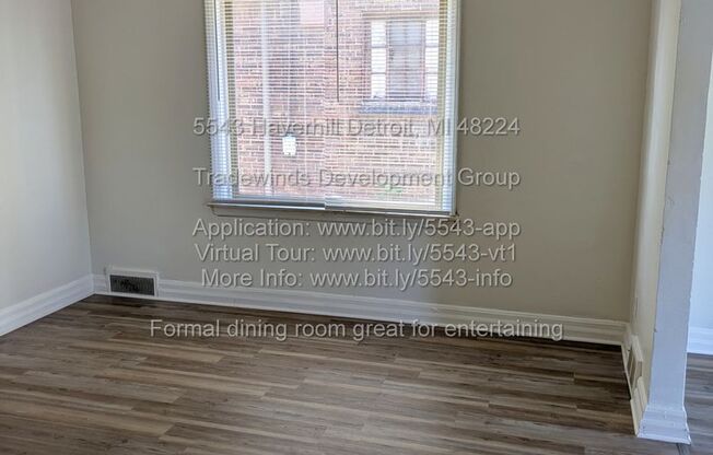 5543 Haverhill 3 bed/1 bath with breakfast nook and nice kitchen located in Morningside
