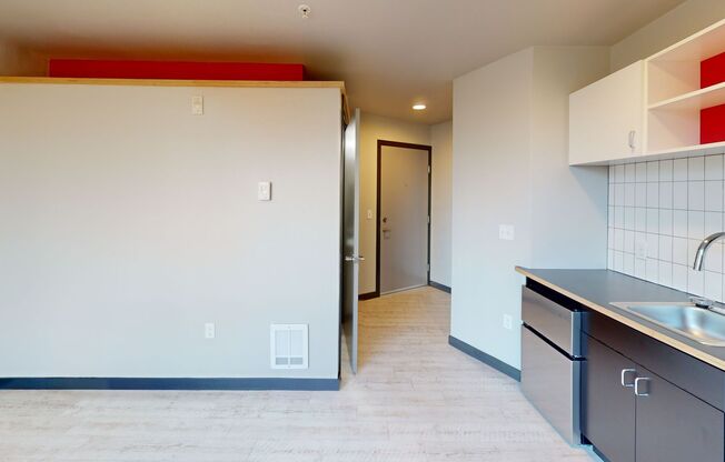 Studio, 1 bath, 238 sqft, $1,195, Unit 407