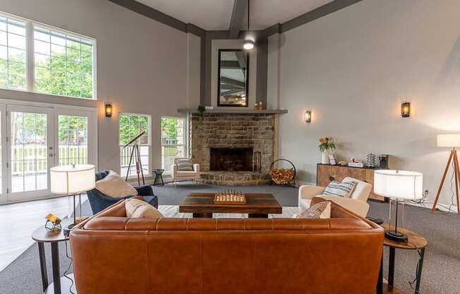 Firepit Lounge at Camelot East Apartments, Fairfield, 45014