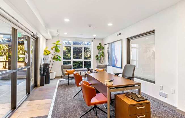 Leasing Office at 128 on State Apartments in Kirkland, WA 98033